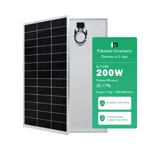 Nhà sử dụng Kích thước nhỏ năng lượng mặt trời bảng điều khiển 100W 150W 160W 180W 200W 250W Tấm pin mặt trời Mono giá Pakistan cổ - Product Image 3