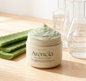 Crème nettoyante moussante aux extraits naturels de plantes vertes, pour une sensation velours quotidienne sur les peaux normales - Product Image 3