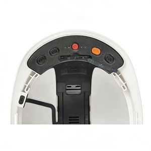 Caméra de casque de sécurité 4G alimentée par l'IA avec capteurs de surveillance corporelle et enregistrement adaptatif au mouvement pour la construction, l'exploitation minière et les champs pétrolifères - Product Image 5