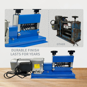 Machine à dénuder les fils électriques à vitesse de coupe de 30 m/min, outil de dénudage automatique de fils de 0,04 à 0,8 pouces, 12 canaux, <span class=keywords><strong>5</strong></span> lames - Product Image 1