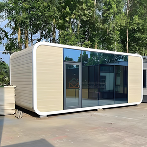 Casas móviles de lujo con techo de 20 pies que se pueden usar como balcones, y cabinas Apple que se pueden usar como hoteles, cafeterí<span class=keywords><strong>as</strong></span> - Product Image 4