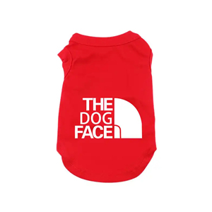 Caliente estilo moderno Nuevo diseño 100% algodón camiseta sin mangas venta al por mayor ropa de verano para mascotas para perros gatos camiseta impresa Bangladesh - Product Image 2