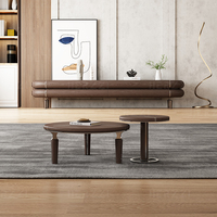Table basse moderne en bois pour salon, tables à thé et à télévision avec