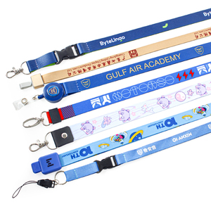 Promotion Neck Key Holder Strap Custom Sublimation Stitch Universal Crossbody Phone Lanyard