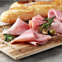 Alta nutrición Marca italiana Paquete al vacío Jamón cocido Calidad garantizada Leche Proteína Sin cerdo a la venta