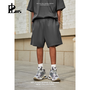 425G blockbuster shorts 2026 spring and summer FOG color basic street loose fashion brand five-point pants - Product Image 1