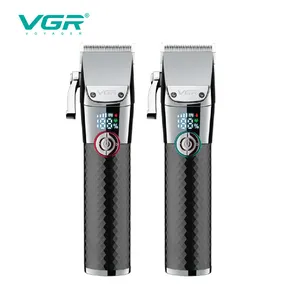 VGR V-682 New Model Salon Barber Shop Hair Cutting Machine Professional Electric Trimmer Rechargeable Hair Clipper For Men