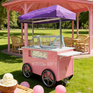 Remolque de Comida con Ruedas para Hamburguesas y Helados, Modelo 2025, con Espacio de Almacenamiento - Product Image 4