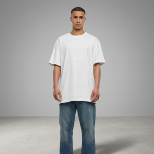 Camiseta Blanca de Moda para Hombre, Color Sólido, Alta Calidad, Ecológica, de Secado Rápido, 100% Algodón Jersey, Manga Corta, Talla Grande - Product Image 2