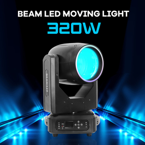 Faro mobile a LED da 320W per illuminazione scenica, attrezzatura per DJ, feste ed eventi - Product Image 4