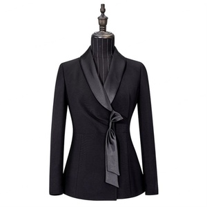 Trajes de Negocios de Seda para Mujer, Hechos a Medida, de Alta Calidad, Diseño Moderno, Blazer Delgado para Mujer - Product Image 1