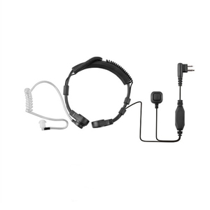 Headset In-Ear Amplifier Suara OEM dengan Mikrofon Throat, Tahan Air IPX-4 dan Antarmuka 3.5mm untuk Komunikasi - Product Image 2
