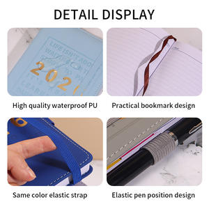 แผนขายดีใหม่สุดสร้างสรรค์เวอร์ชั่นภาษาอังกฤษสมุดตารางเวลาปกแข็งบันทึกประสิทธิภาพประจำปีสมุดบันทึกสาย A5 - Product Image 6