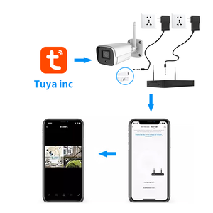 InLifeCam新图雅智能应用8CH 3.0mp WIFI IP套件安全无线户外子弹IP摄像机安全闭路电视家庭摄像机套件 - Product Image 5
