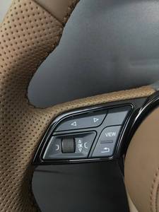 Volante Multifuncional para Auto <span class=keywords><strong>Audi</strong></span> S Line, Volante de Cuero Perforado Marrón con Botones de Control, Compatible con la Serie <span class=keywords><strong>Audi</strong></span> - Product Image 5