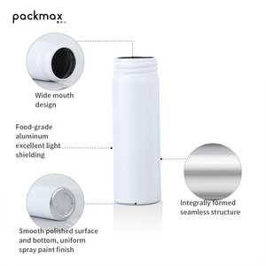 28mm Thread <b>Empty</b> Aluminum <b>Bottle</b> for Functional Drink Oral Liquid - OEM Custom Aerosol Can Factory Direct Wholesale - Product Image 4