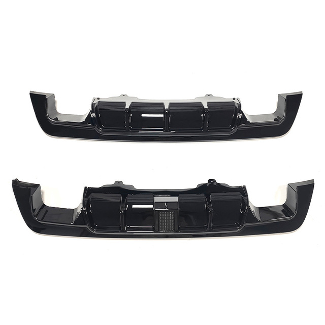 Auto Rear Diffuser for BMW 5 Series E60 Tail Lip Spoiler 2005-2009 Upgrade to MP Style Rear Lip with Light ABS Material