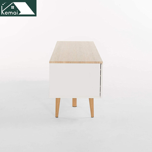 <span class=keywords><strong>Tv</strong></span> Cabinet soggiorno <span class=keywords><strong>Tv</strong></span> stand di lusso moderno con due grandi <span class=keywords><strong>disegni</strong></span> e gambe in legno massello alta lucentezza 150cm divisorio in vetro - Product Image 1