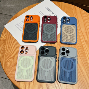 Funda trasera metálica de disipación de calor para iPhone 14, 15, 16 Plus, funda resistente al calor para iPhone 17 Pro Max - Product Image 1