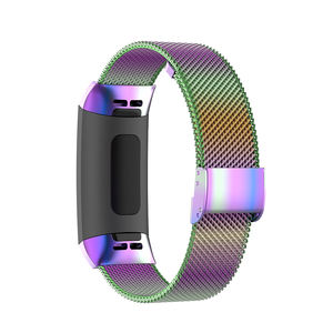 Tschick – <span class=keywords><strong>Bracelet</strong></span> magnétique milanais en métal, <span class=keywords><strong>Charge</strong></span> <span class=keywords><strong>4</strong></span> bandes, pour <span class=keywords><strong>Fitbit</strong></span> <span class=keywords><strong>charge</strong></span> 3 <span class=keywords><strong>4</strong></span> bandes, accessoires de <span class=keywords><strong>Bracelet</strong></span> intelligent - Product Image 5