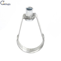 15DN 1/2 Inch Hoge Kwaliteit Peervorm Staal Clevis Hanger Standaard Duty Loop Hanger Sprinkler Pijp Hanger Ondersteuning