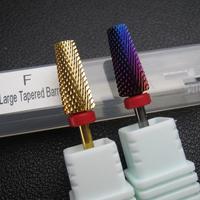 Forets à ongles pour manucure outils tête de polissage en acier au tungstène carbure foret à ongles en acier au tungstène