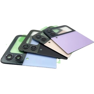 ฝาหลังแบตเตอรี่ OEM สำหรับ Samsung Galaxy Z flip4 5G อะไหล่ซ่อมเปลี่ยนเคส ตัดช่องกล้องได้อย่างแม่นยำ - Product Image 3