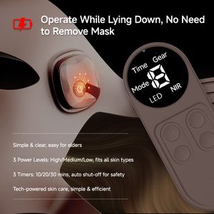 EYCO Presale Maschera LED per Viso con Terapia Fotonica 850nm 630nm, Dispositivo Portatile in Silicone per Cura della Pelle - Product Image 3