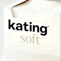 Serviettes jetables pour le visage Kating 100% viscose 26x30cm 1 pli 50 unités/boîte Lingettes douces et sèches pour le démaquillage