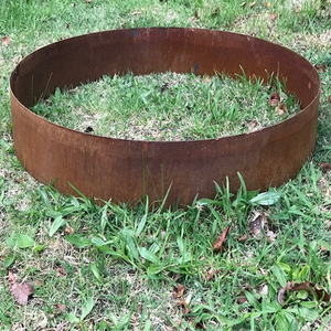Corten Steel Metal Landscape <b>Edging</b> Flexible Lawn Border Strip for Outdoor Yard Pathway Decoration - Product Image 2