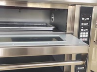 Four électrique commercial WFC-101D à 1 niveau et 1 plateau, commande par bouton, contrôle de température indépendant, 350°F, 240V/380V, 4.4kW, pour petite boulangerie