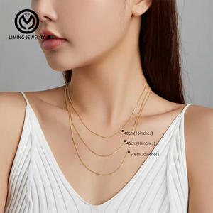 Joyería al por Mayor 2026 Personalizada Plata Esterlina 925 Colgante Cruz Cubana de Moda Serpiente Collar Cadena Singapur Eslabón Caja Regalo para Mujer - Product Image 4