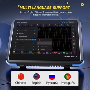 FNIRSI DPOS350P เครื่องวิเคราะห์สัญญาณแบบ 4-in-1 ครอบคลุม 350M ออสซิลโลสโคปแบบแบน เครื่องกำเนิดสัญญาณ เครื่องวิเคราะห์ความถี่ - Product Image 6