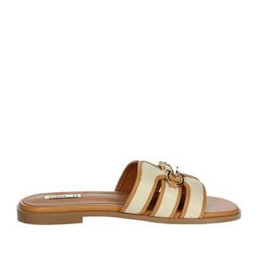 Sandalias Planas Beige para Mujer Ferre F-255 - Product Image 4