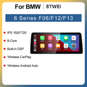 STWEI 2026 Nouveau Système Android UI ID6 ID7 ID8 Carplay Sans Fil AUTO pour BMW Série 6 F12 F13 CIC NBT Lecteurs Vidéo de Voiture GPS Navi - Product Image 2