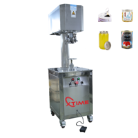 Machine de capsulage manuelle pour boîtes en fer blanc, outil de scellage de boîtes