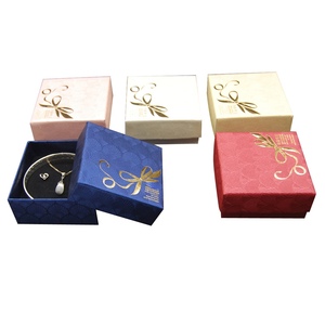 Exquisita caja de regalo cuadrada azul con cubierta de Cielo y Tierra Embalaje de lazo vacío avanzado para caja de regalo de <span class=keywords><strong>cumpleaños</strong></span> de vela - Product Image 5