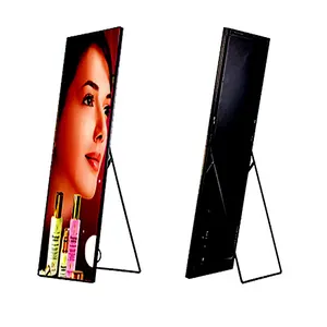 Specchio di colore pieno impermeabile pubblicità video parete interna led display a led poster display