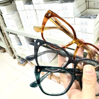 Monture de lunettes optiques en acétate de haute qualité pour hommes – Déstockage – Monture carrée haut de gamme style rétro pour usage quotidien