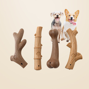 Yeni Pet ahşap derivasyon oyuncak stok Pet Molar çubuk oyuncak dayanıklı küçük orta büyük köpek çiğnemek oyuncak ve çeviklik eğitim - Product Image 1