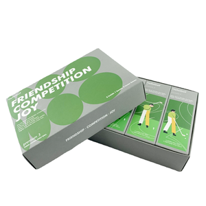 Custom Logo Printing Golf Ball Packaging Case Luxury Folding Golf Balls Packaging Paper Box