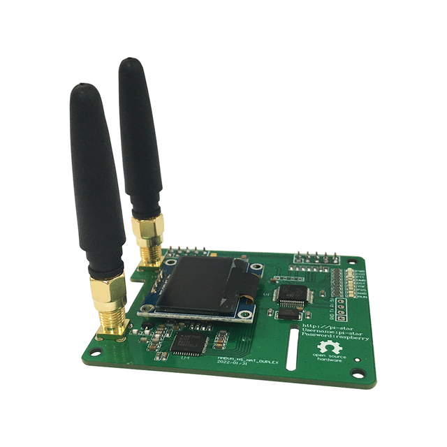 MMDVM Duplex Hotspot Module USB OLED Display Dual Time Slot Support Pi-Star Software Preloaded Raspberry Pi China Origin
