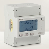 Medidor Trifásico ADL400 5A para Riel DIN RS485 Modbus 0.5S, Calibrador de Componentes Electrónicos