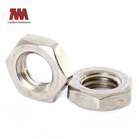 Mur Baut Pengunci Setengah Hex Taiming 304 A2 Baja Tahan Karat M3-M16 X1.75 Standar DIN/ANSI Bersertifikasi IATF16949