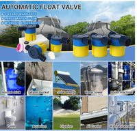 Mini Válvula de Flotador Automática para Control de Nivel de Agua en Tanques