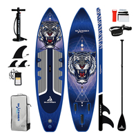 Planche de paddle gonflable Skatinger OEM en matériau Drop Stitch, planche de surf unisexe, paddleboard, paddle surf, SUP gonflable