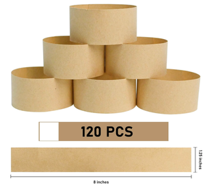 Bandes de papier kraft premium autocollantes pour billets de banque, pour la gestion de l'argent des banques, des commerces de détail et des entreprises - Product Image 2