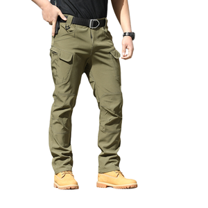 <span class=keywords><strong>Pantaloni</strong></span> Cargo multifunzionali da uomo <span class=keywords><strong>con</strong></span> ampie tasche - Product Image 2