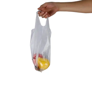 Wholesale Custom Grocery Store Shopping Carry Out T-shirt Bag Biodegradable <b>Plastic</b> Bag on <b>Roll</b> - Product Image 4