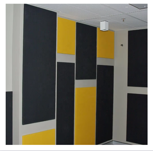 Panneau acoustique mural insonorisant recouvert de <span class=keywords><strong>tissu</strong></span> pour studio d'enregistrement - Product Image 1
